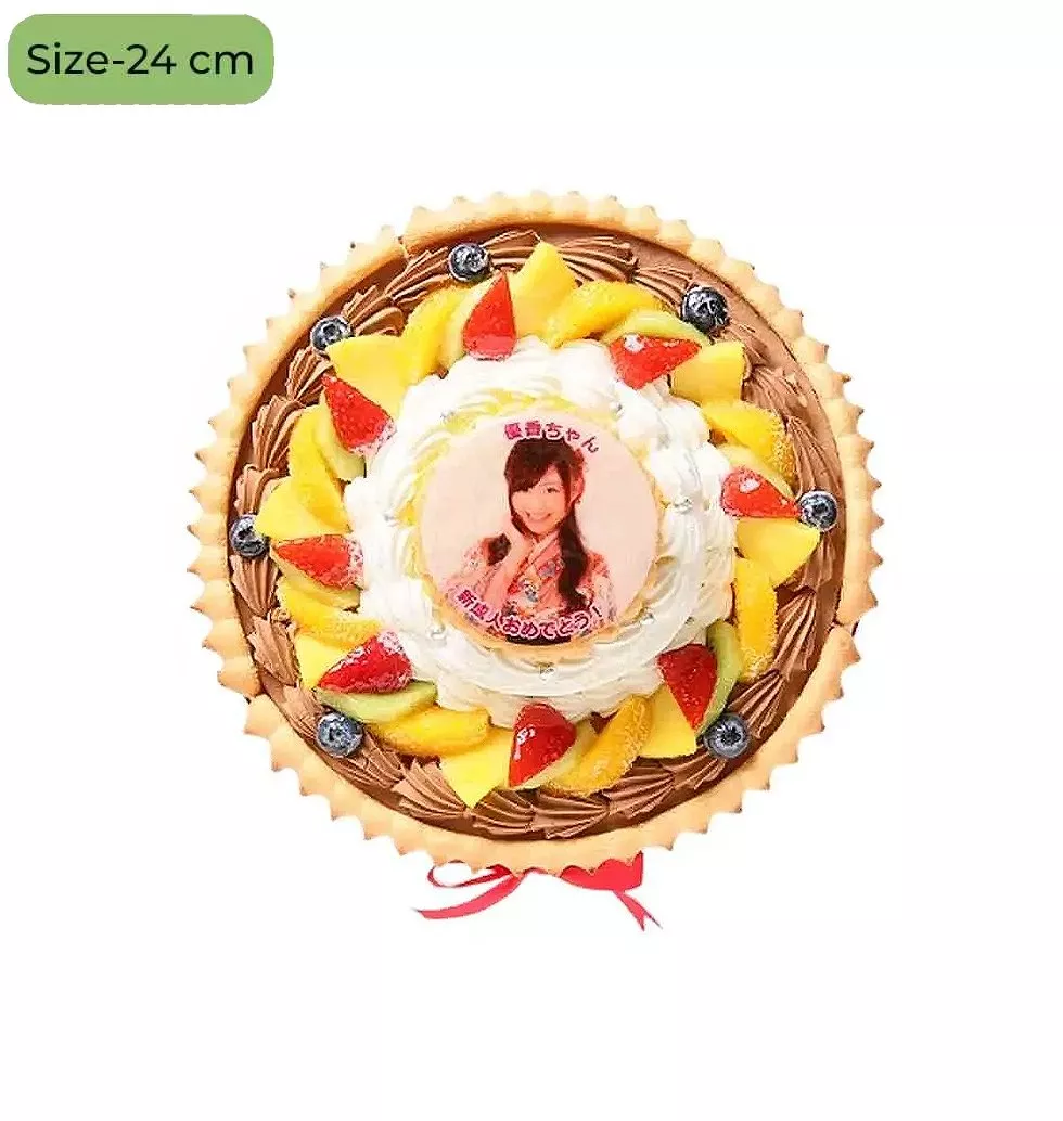 Heavenly Choco-Fruit Celebration Cake
