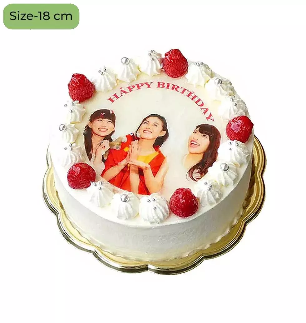 Immensely Beautiful Photo Cake