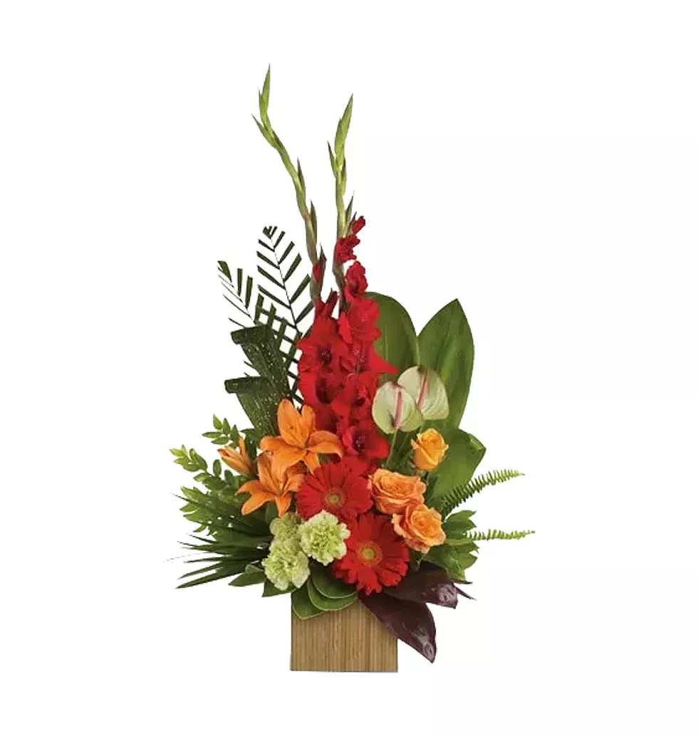 Treasured Mix Floral Basket
