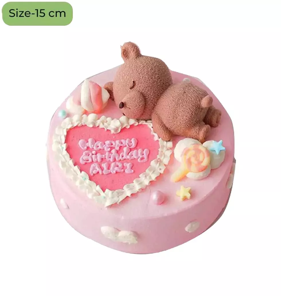Cuddly Teddy Bear Delight Cake