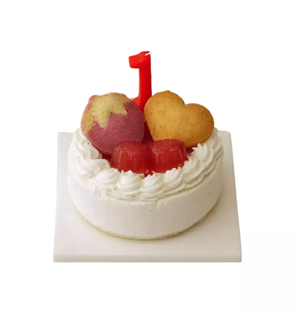 First Birthday Vegan Delight Cake