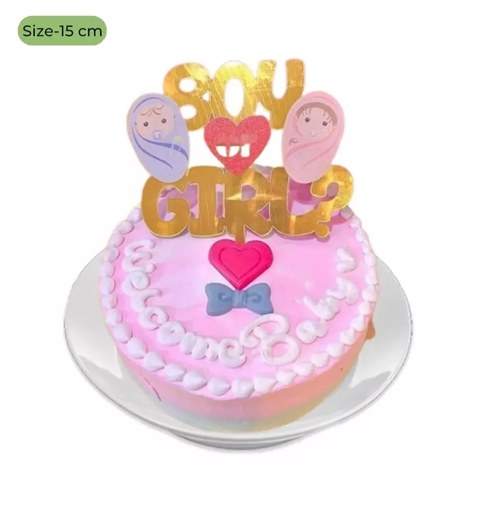 Fruity Surprise 15cm Gender Cake
