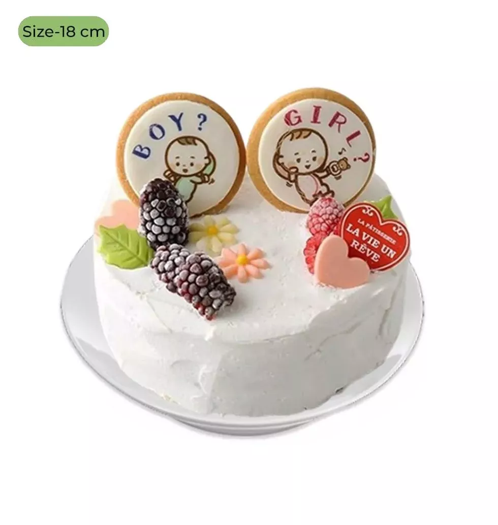 Berry Bliss Cake 18cm Gender Delight