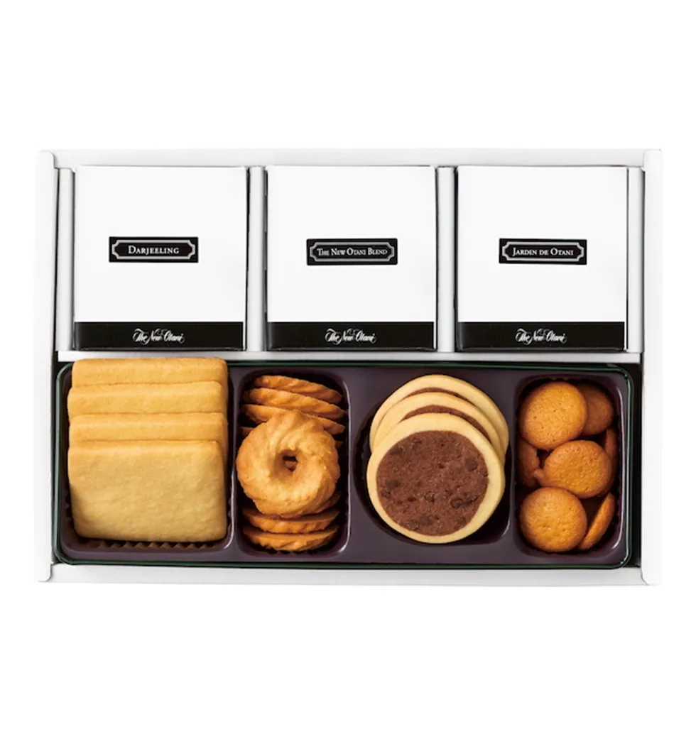 Heartwarming Cookies & Premium Tea Gift