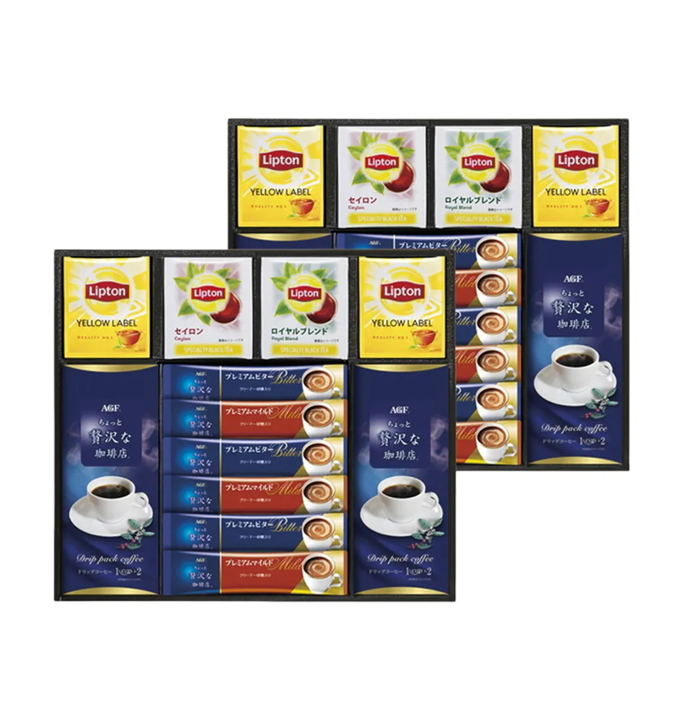 Elegant Harmony: AGF & Lipton Blend